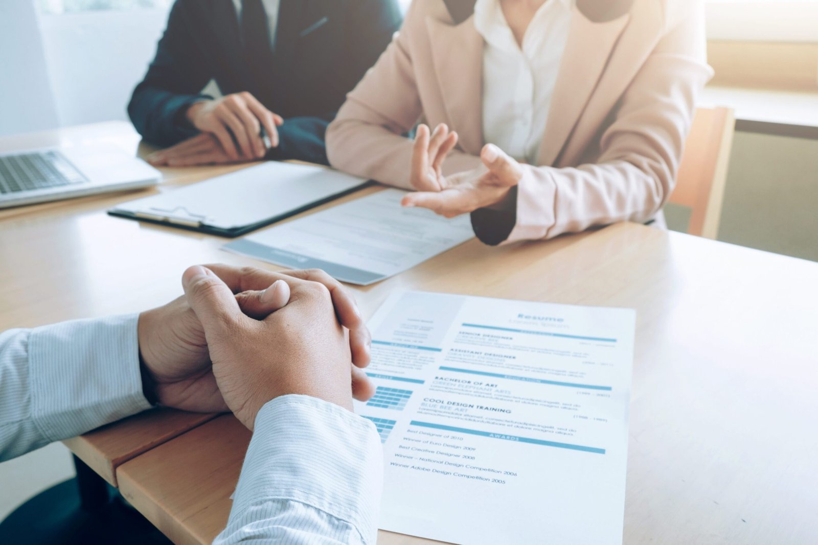 Business, job interview concept. Decode the Game of Recruiting the Best for Your Startup