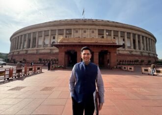 Raghav Chadha at Union Budget